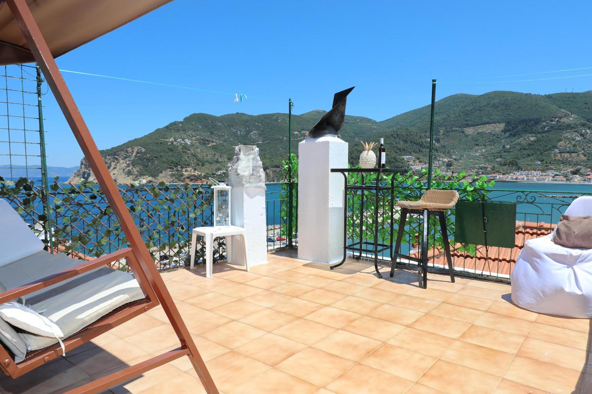 Villa Seminas House Città di Skopelos Esterno foto