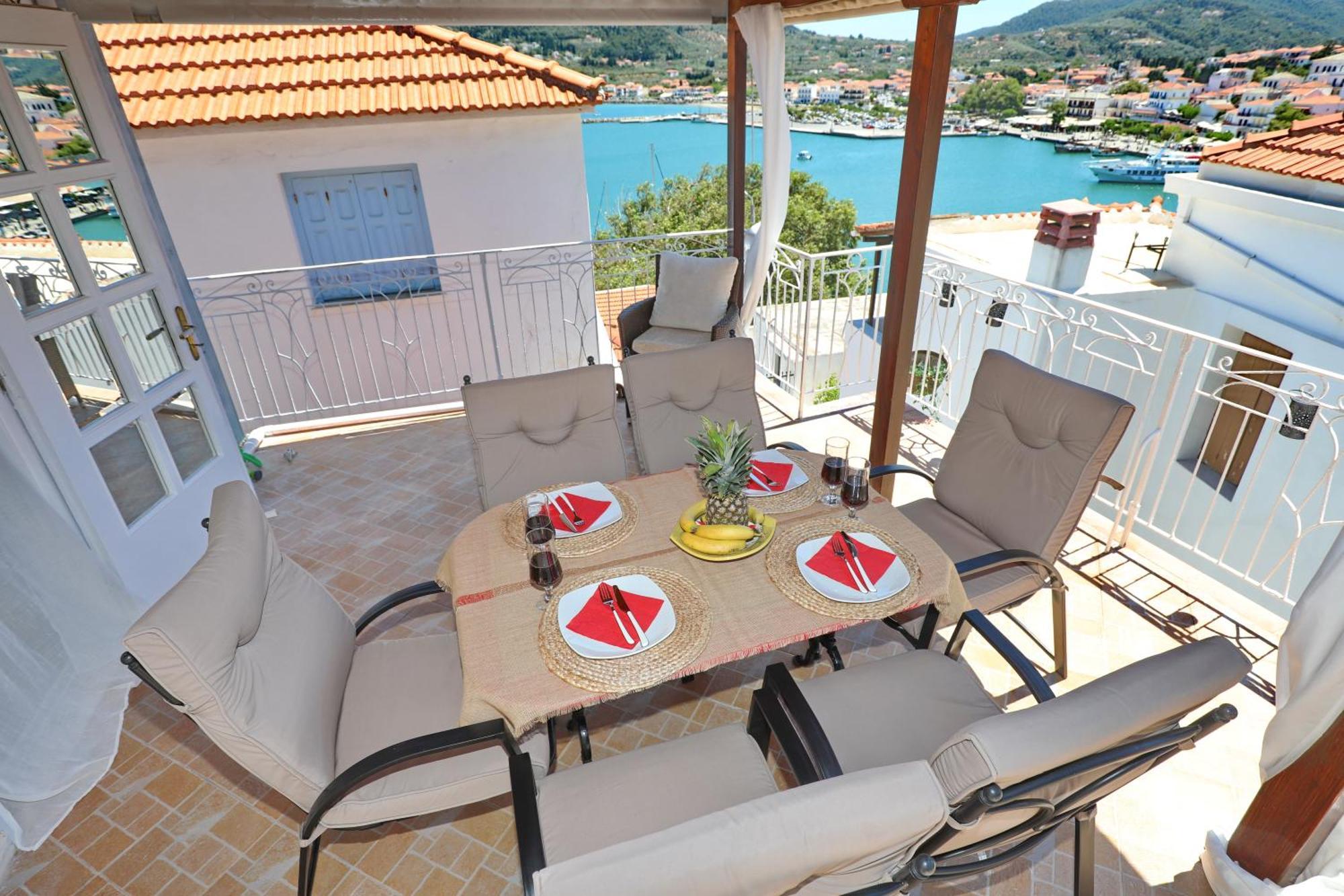 Villa Seminas House Città di Skopelos Esterno foto